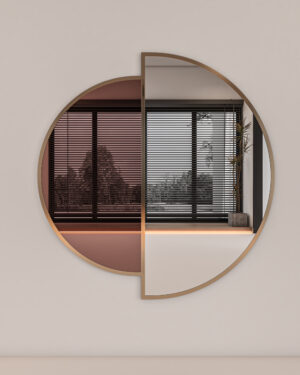DUAL REFLECTION MIRROR